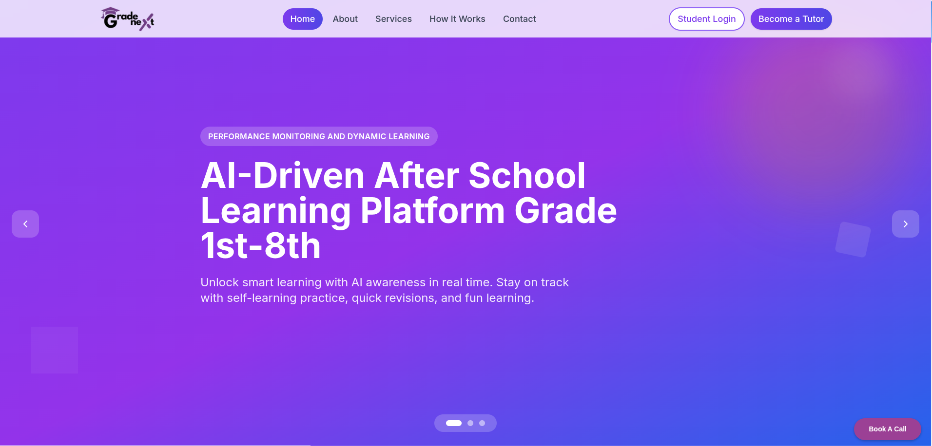 GradeNext – AI-Powered Learning Platform